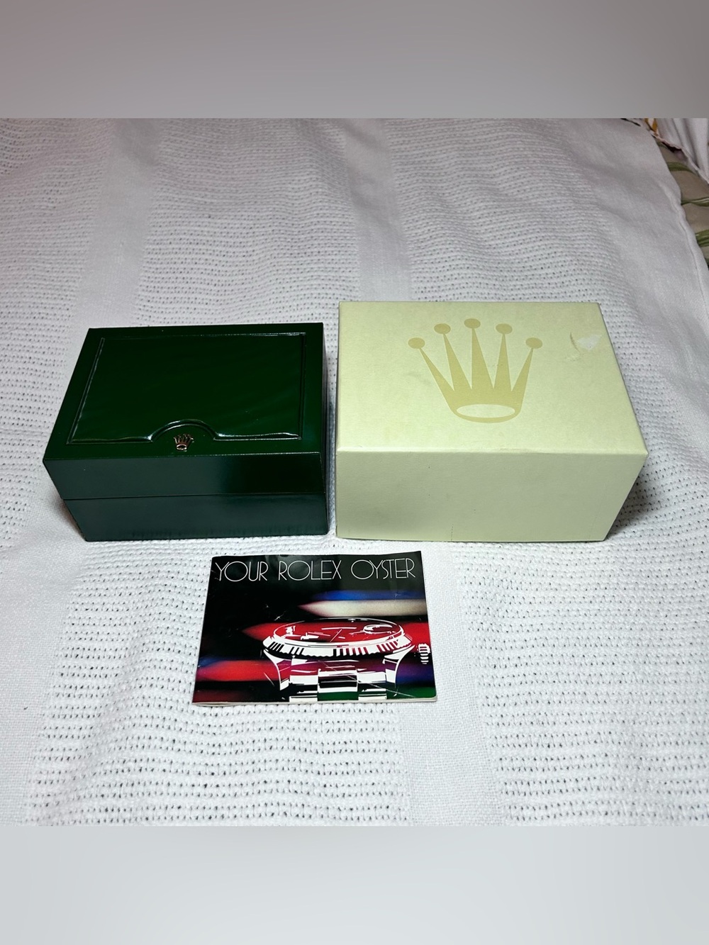 Rolex Oyster Box and Manual (only box)